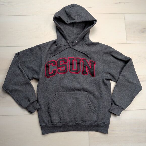 Cal State University Northridge CSUN Matador Hoodie Mens Small Champion - Picture 1 of 10